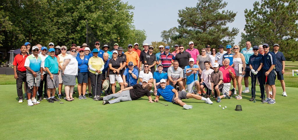 Freedom Village of Canada Golf tournament Group photo